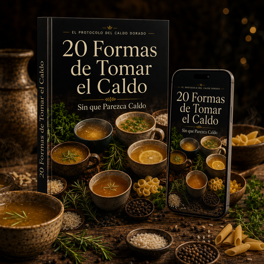 20 Formas de Tomar el Caldo sin que Parezca Caldo